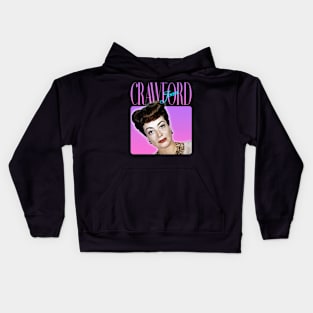 Vintage oldies Joan Crawford Kids Hoodie